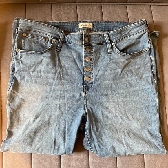 Madewell Cali Denim Button Fly High-rise Jeans - Picture 5 of 5